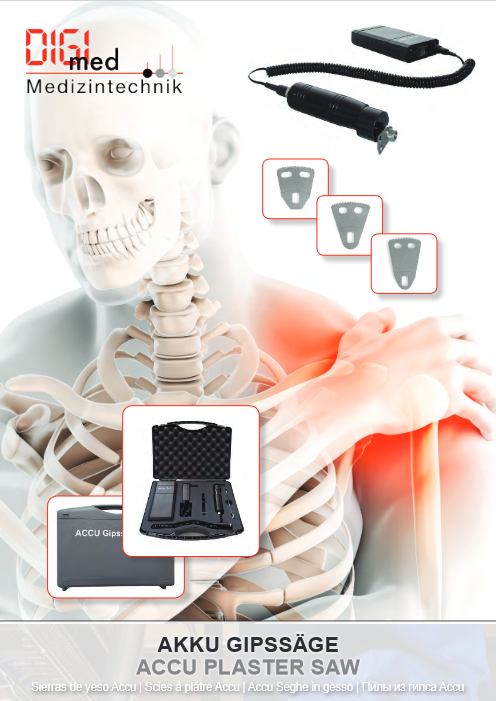 Gipssäge mit Ladestation und Sägeblatt Zubehör Gipssäge mit Ladestation und Sägeblatt Zubehör